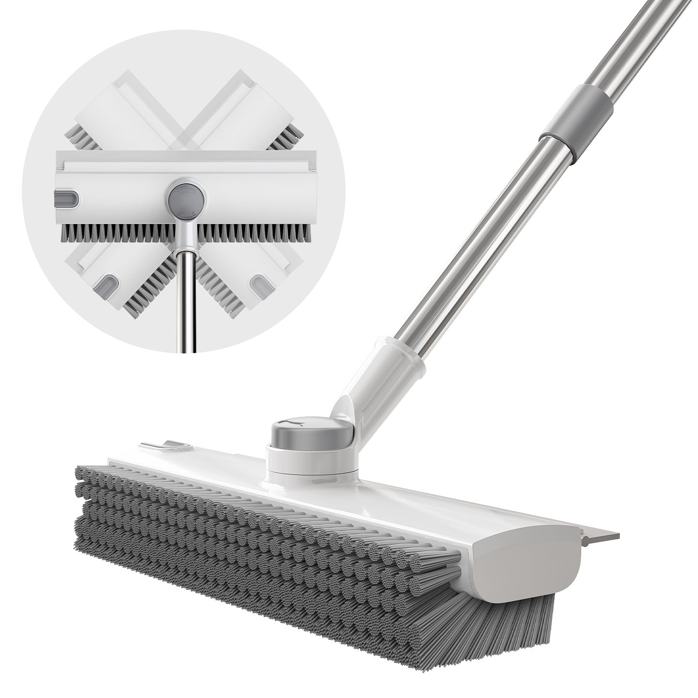 Rotating V-Shaped Floor Brush