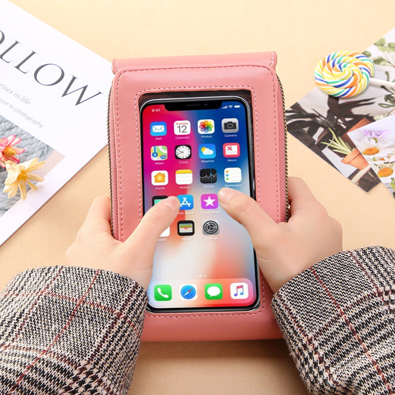 Touch Screen Crossbody Phone Bag
